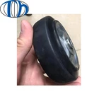 Black Non-Inflatable Upgraded Parts Rubber Tyre Durable Wheel Solid Tire