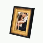 Fashion Wedding 13x18 Golden Photo Frame Wall and Stand Wholesale