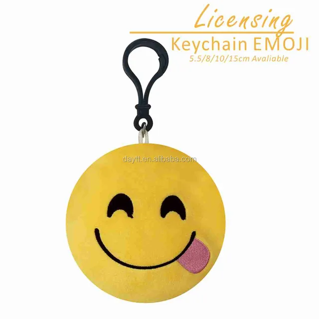 best gift lovely emoji emoticon round cushion stuffed plush toy