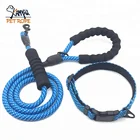 Wholesale dog leash and dog collar suit for medium and large