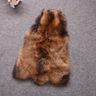 Jancoco Fur High Quality Animal Skin Materials Real Raccoon Fur Pelt