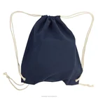 Cheap Blank Canvas Cotton Rope Drawstring Shopping Bag