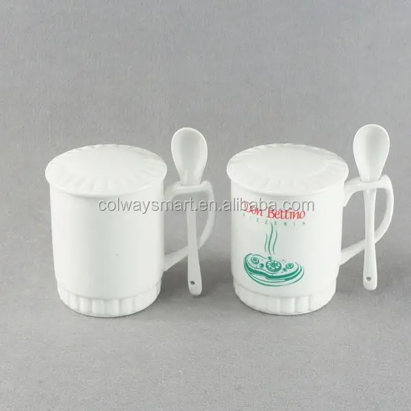11oz top quality custom logo print coffee sublimation porcelain