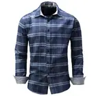 Men's Lightweight Cotton Denim Long Sleeve Shirt