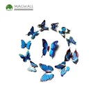 Magwall simulated magnetic 3D Butterfly creative decorative wall paste refrigerator sticker