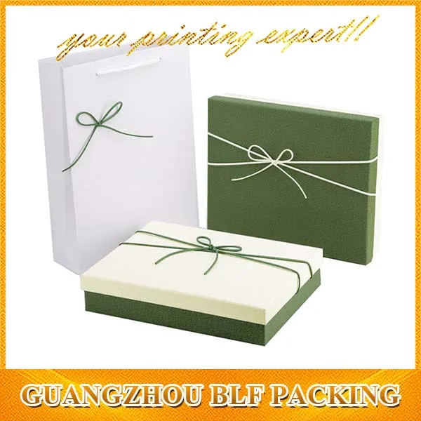 unique design rope bow gift boxes for candles
