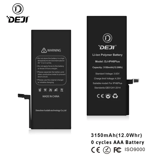 External battery for iphone high capacity 2915mAh battery for iphone 6 plus