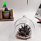Wall Hanging Glass Flower Plant Vase Terrarium Container Home Garden Glass Ball Decor