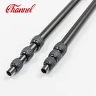 twist lock aluminum telescopic pole for fruit collection