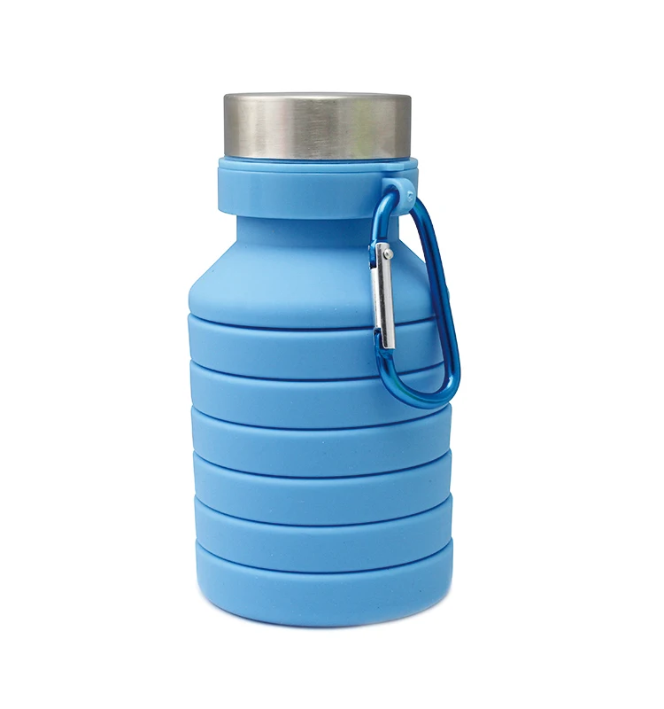 Wholesale Reusable Travel Sport Bpa Free Drinking Folding Silicone Water Cup Collapsible Coffee Mug