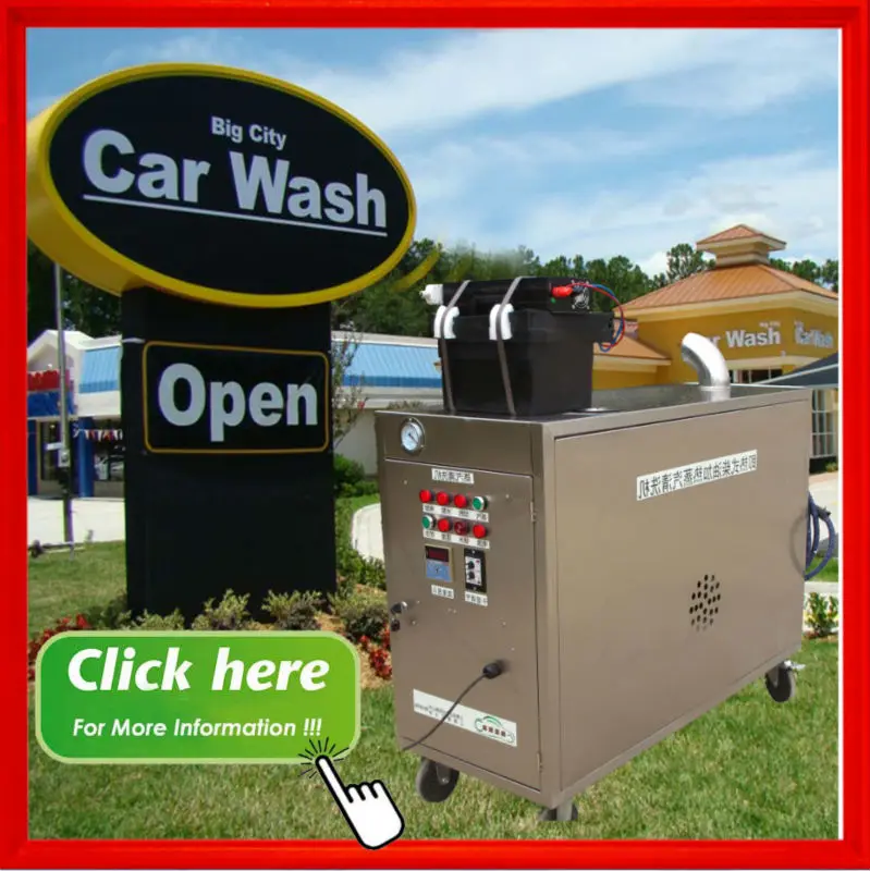 2020 CE mobile hot vapor high pressure china mobile car wash steam car