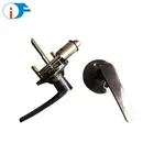 ANSI Grade 3 Standard Aluminium Alloy Passage Door Lock Door Handle Lock