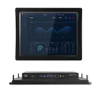 15 17 inch Intel celeron i3 i5 wireless RS232 touch screen All in one industrial pc