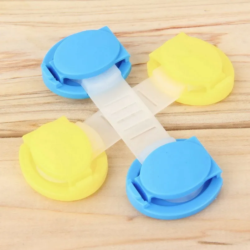 10pcs Toddler Baby Safety Lock Kids Drawer Cupboard Fridge Cabinet Door Lock Plastic Cabinet Locks