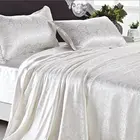 Elegant new design top quality cheap Chinese silk bedding