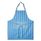 Poly Cotton Blend Apron Plain Apron With Two Pockets Bib Apron 65/35