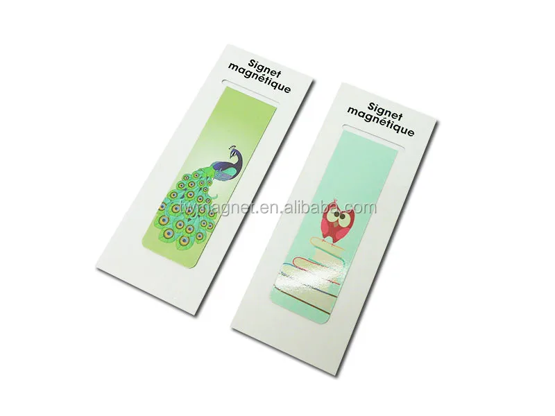 folding magnetic bookmark birdhouses and fence wedding gift
