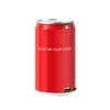 Promotion Wireless Stereo Full Printing Mini Tin Can Drink USB Aluminum Alloy Portable OEM Bluetooth Beer Speaker