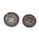 New design garment accessories buttons black shirt buttons