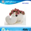 Creative ceramic egg shell shaped flower pots potted plants