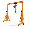 Light Duty 0.5T 3T 5T Assemble Hand Movable Gantry Crane
