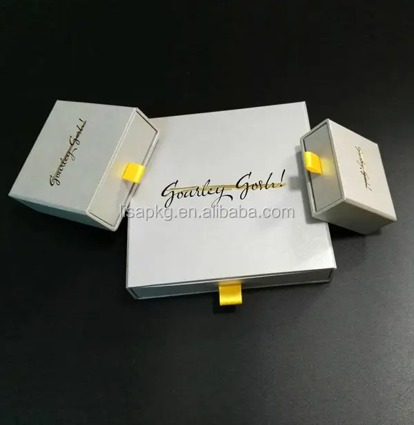 gift box/pearl pendant necklace paper box/alloy leather bracelet