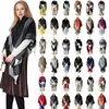 Practical design 2018 Winter Women Warm Plaids Pashmina Long Scarf Shawl Wrap Soft Scarves for lady Wonderful gift
