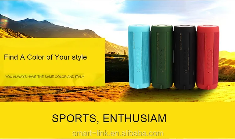 Professional waterproof with microphone outdoor Bluetooth speaker - ANKUX.COM