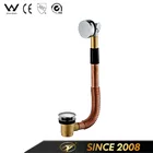 Factory best price high quality drain pipes with brass water overflow and water spout