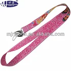 China wholesale sublimation polyester id card lanyard neck strap