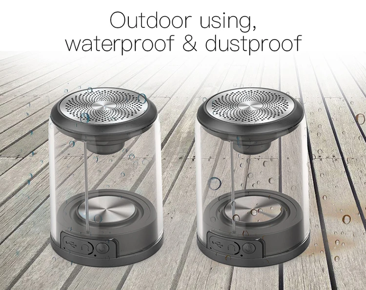 Multimedia Bass Speaker Box Mini Powered Outdoor Portable Wireless Speaker - ANKUX.COM