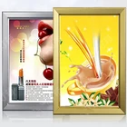 Factory price Single side slim Aluminum snap frame LED light box