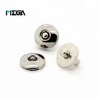 Guangdong MEGA Wholesale manufacture 18mm magnetic bag closure metal snap button handbag magnet button