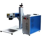 20W 30W 50W fiber laser marking machine for Name Jewelry cutting silver gold deep engraving