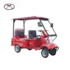 open type mini car 2 seats golf cart with roof 60V 4 wheel electric classic vehicle passenger golf car made in china