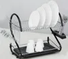 Wholesale Metal kitchen utensil holder dish drying rack