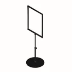 Black Iron Frame Tabletop Display Stand Supermarket POP/POS Metal Stand