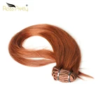 Ross Pretty First Lady Hair Weave Straight Bundle Brazilian Hair 30 Inch Clip-in Hair Extension