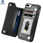 Leather phone case for iphone 7/8 PLUS wallet case