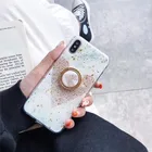 Factory Wholesale Custom Marble Printing With Ring Stand Phone Case For Iphone X XR XS XS Max Back Cover