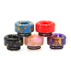 DHL Free shipping factory supply electronic cigarettes 810 colorful full star resin drip tips for goon rda vape atomizers