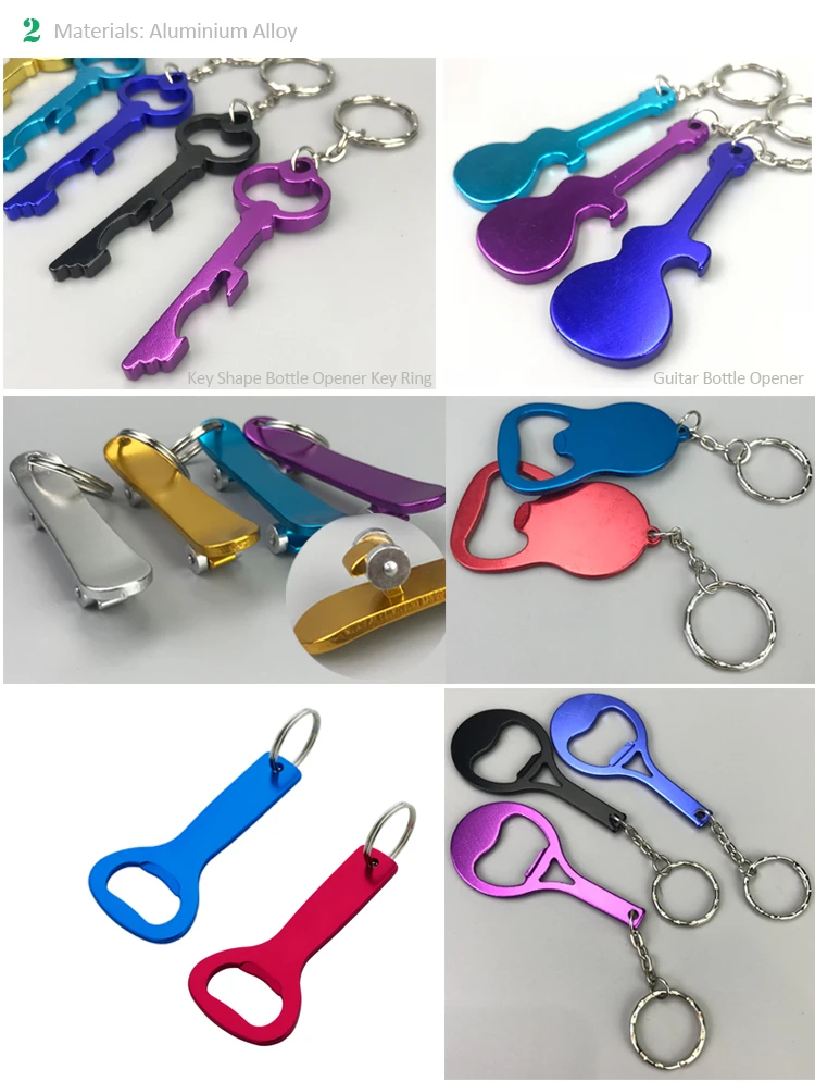 Aluminum alloy metal bottle opener, metal alloy opener, zinc alloy bottle opener