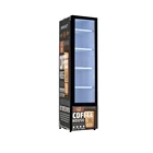 105L Glass Door High Quality Commercial Refrigerator and freezer Used for Fresh and Cold Storage SC105