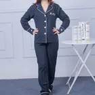 Soft Women Delicate Embroidered Pajamas