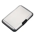 New RFID Blocking Aluminum Credit Card Holder Aluma Case Anti Scan Wallet Hard