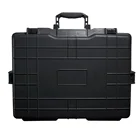 21.5 inch IP67 hard plastic toolbox waterproof protective safety laptop/PC equipment storage case with foam insert