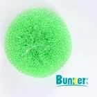 hot sell Household daily necessities products plastic mesh scourer cleaning ball
