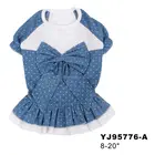 Fashion Summer Dog Dresses Pet Clothes Poodle Yorkshire Maltese Dog Cat Costumes