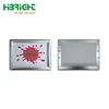Eye-catching Plastic durable awesome red blue handle advertising board for supermarket trolley