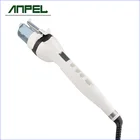 Professional LCD display automatic rotation hair straightening machine hair curler steamer curl
